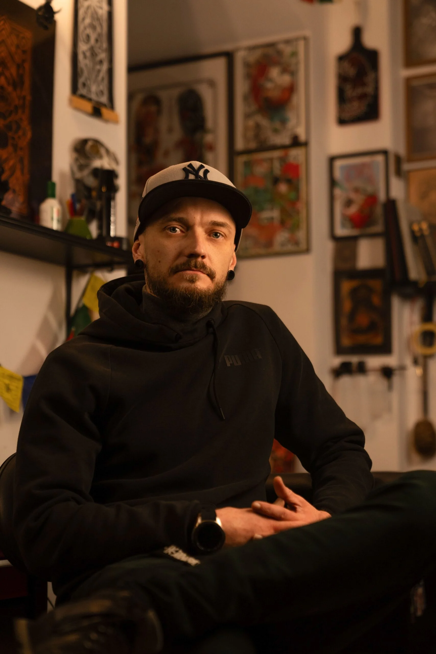 Alex White ornamental tattoo artist