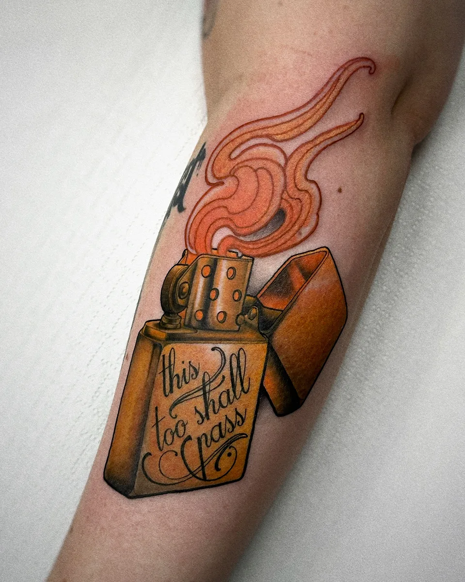 Neotraditional tattoo