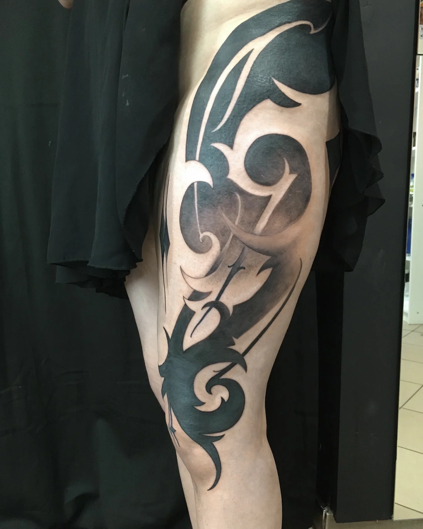 tatuaż blackwork we Wrocławiu